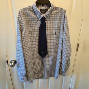 Ralph Lauren Classic Fit Shirt and Tie